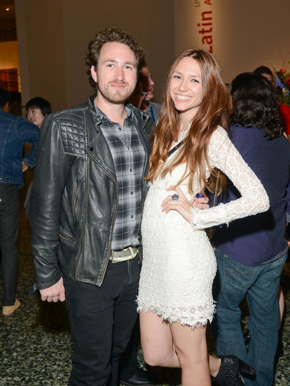 Jack McWilliams and Lauren Pray at the Houston Cinema Arts Festival opening night party November 2013