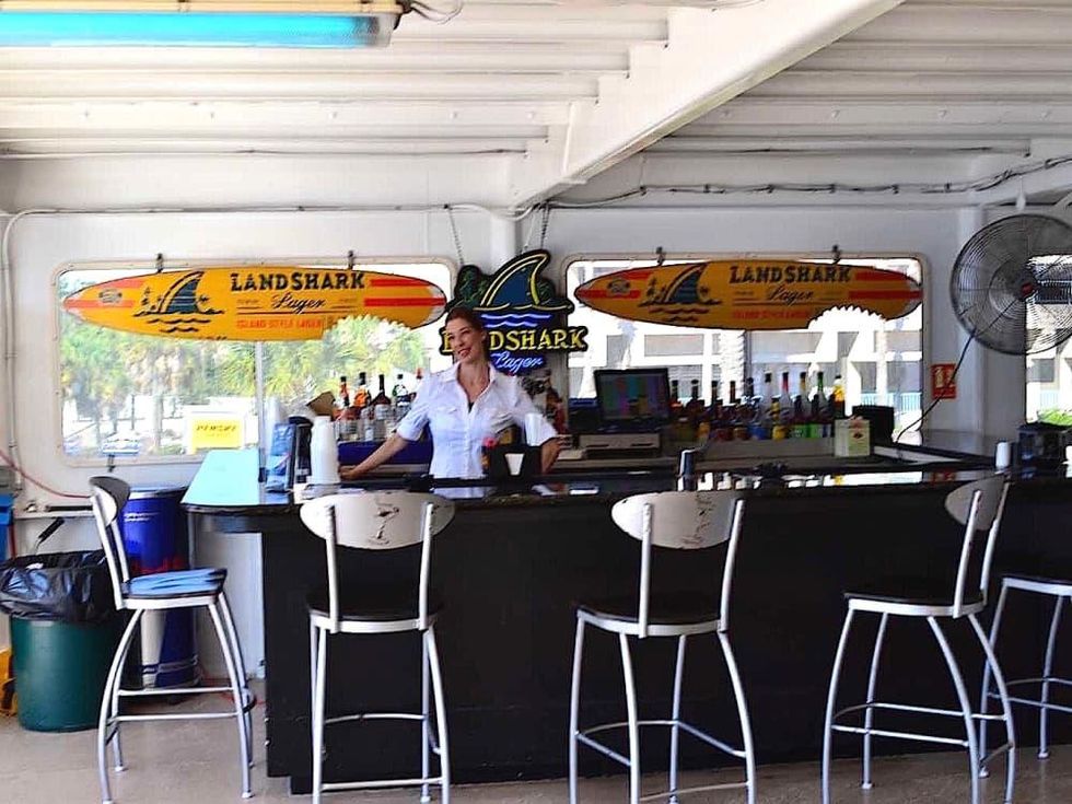 Jacks or Better gambling boat casino third deck bar