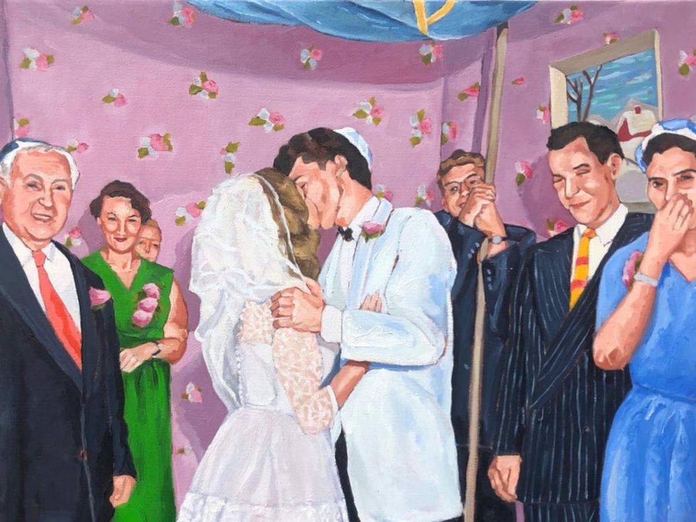 Jacquelline Kott-Wolle: "Growing Up Jewish \u2013 Art & Storytelling" opening reception