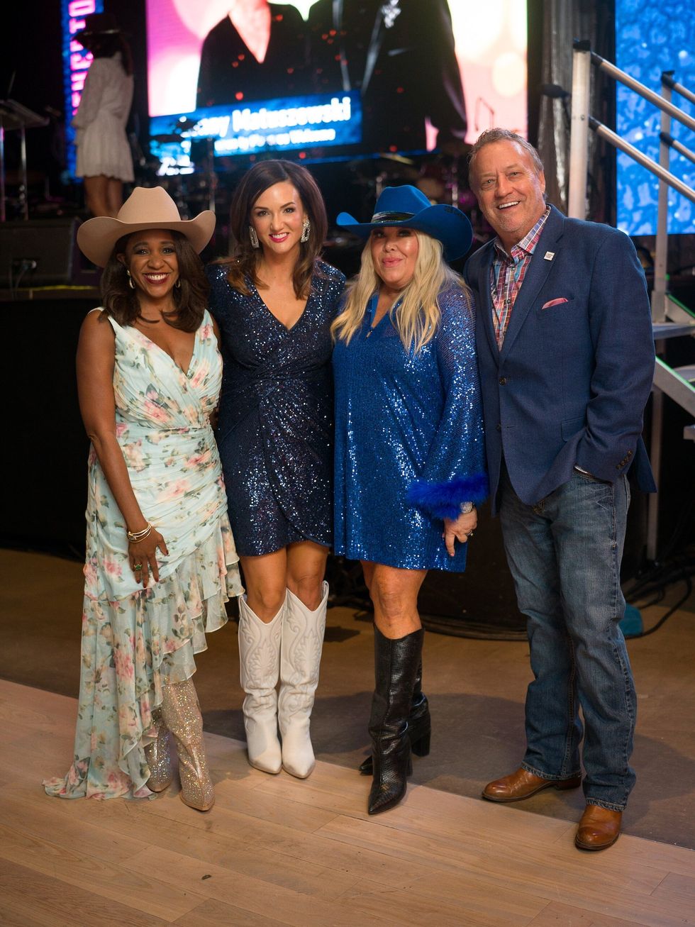 Jacquie Baly, Jenny Todd, Lara Bell, and Jeff Fehlis