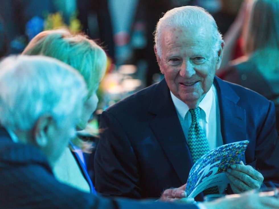 James A. Baker III at MD Anderson 75th anniversary gala