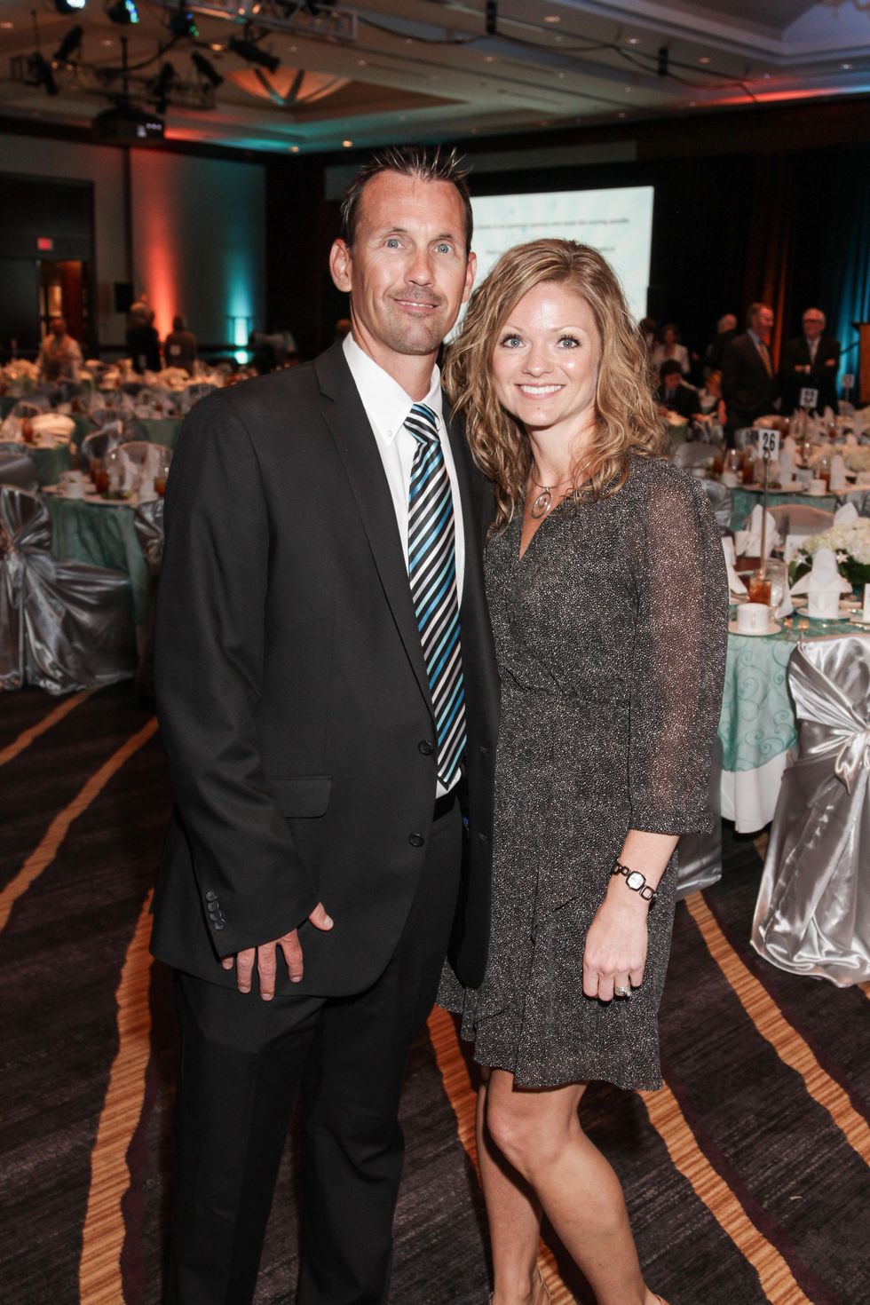 James and Tabitha Severson at the College of Biblical Studies Rising Star Dinner May 2014