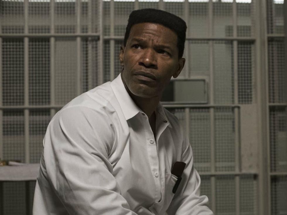 Jamie Foxx in Just Mercy