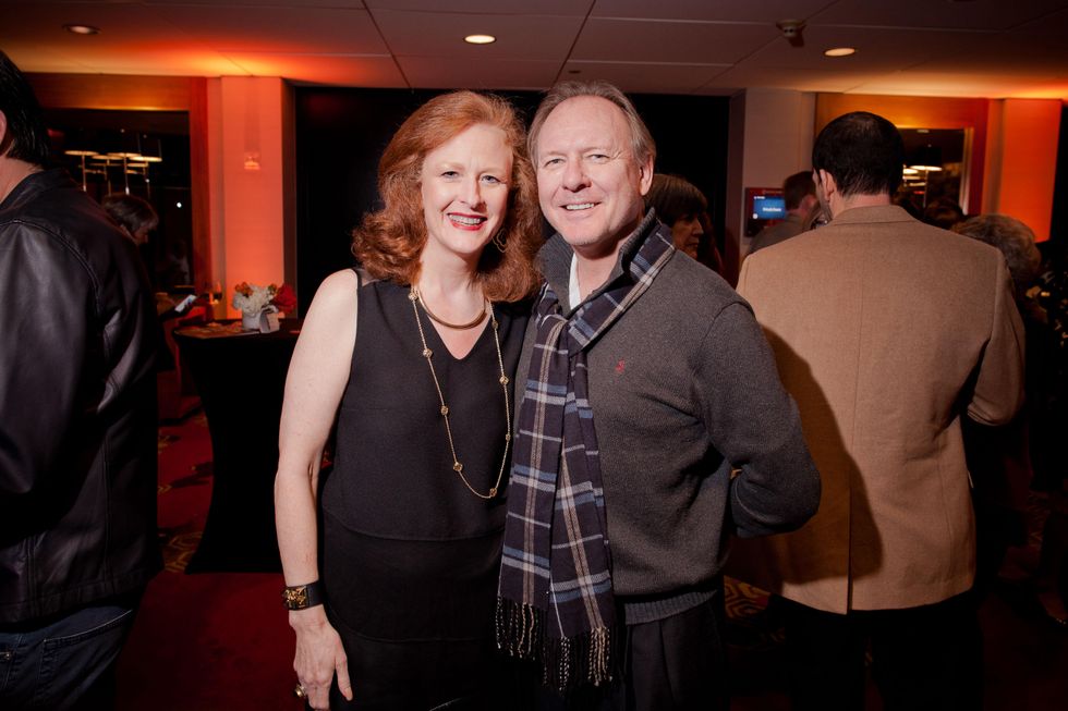 Jana Phillips and Woody Woodruff at the Texas Film Awards Event February 2015
