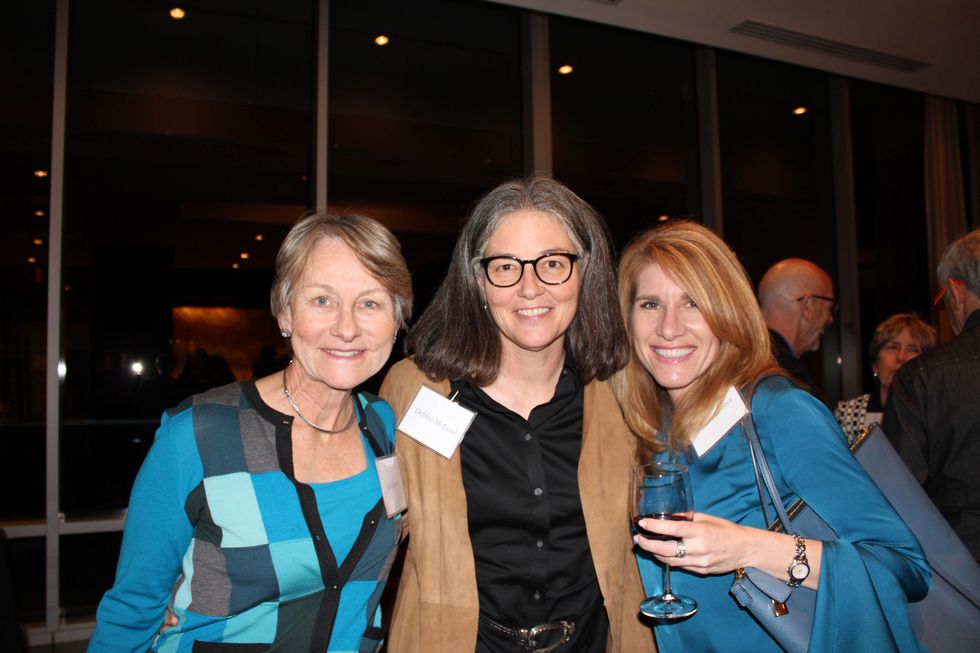 Jane Howze, from left, Debbie McLeod and Pam Kutner at the Jane's Due Process fundraiser February 2015