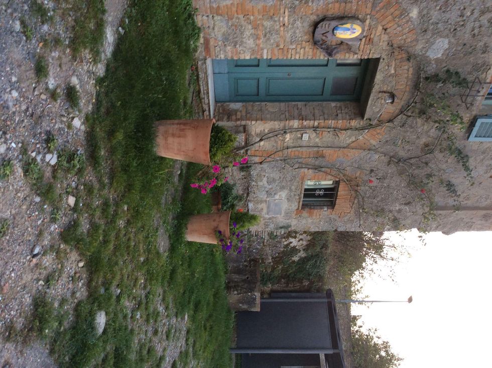 Jane Howze Italy trip Tuscany September 2014 Small town of Mensano