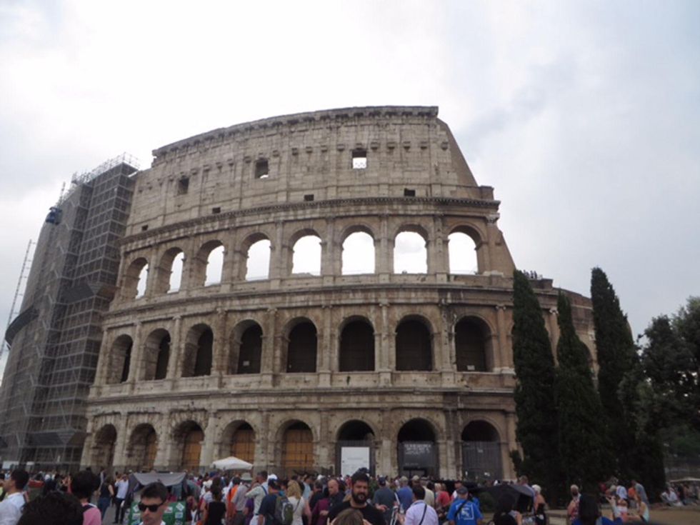 Jane Howze trip to Rome September 2014 The Coliseum
