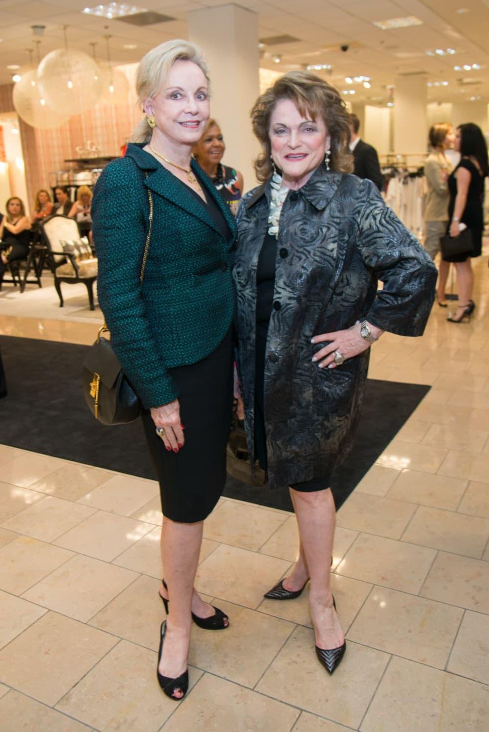 Jane Page Crump, Beth Wolff at Dress for Dinner