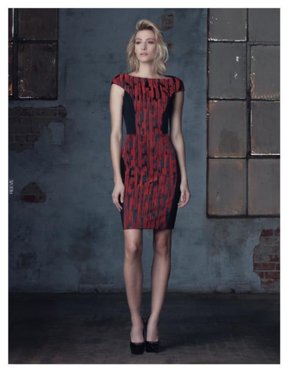 Janie Bryant for Black Halo dress