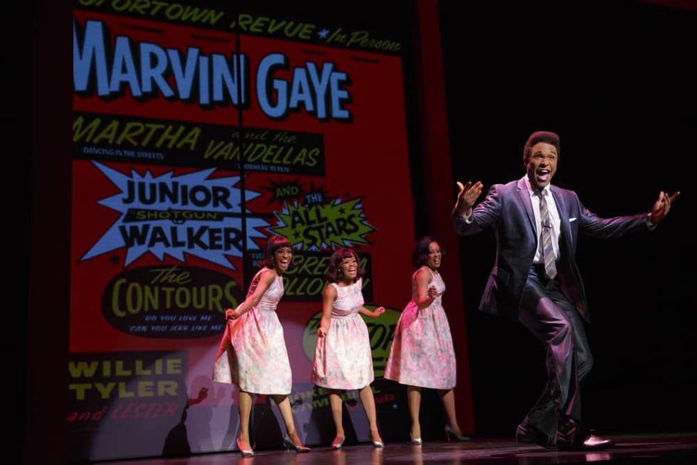 Jarran Muse as Marvin Gaye in Motown the Musical