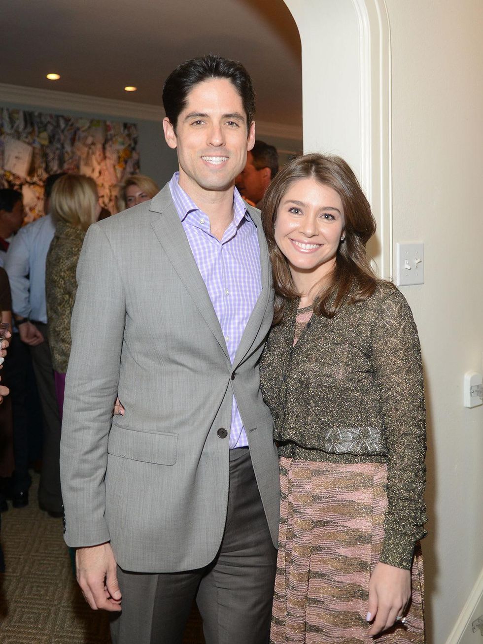 Jason and Rachael Volz at the JDRF gala kick-off party January 2014