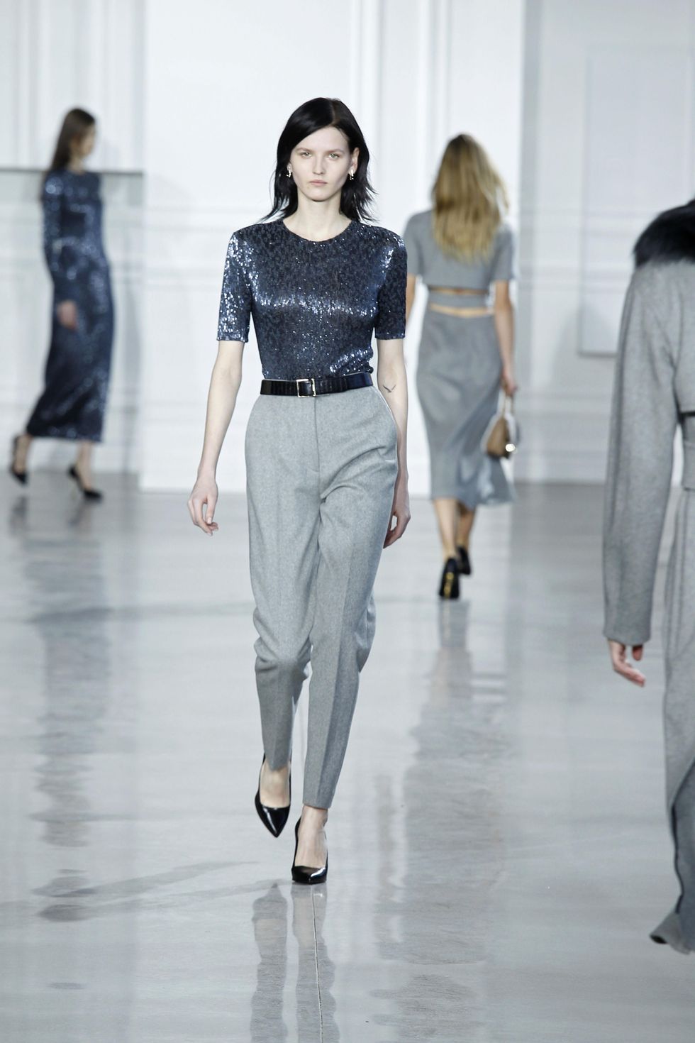 Jason Wu pants and blouse fall 2015 collection