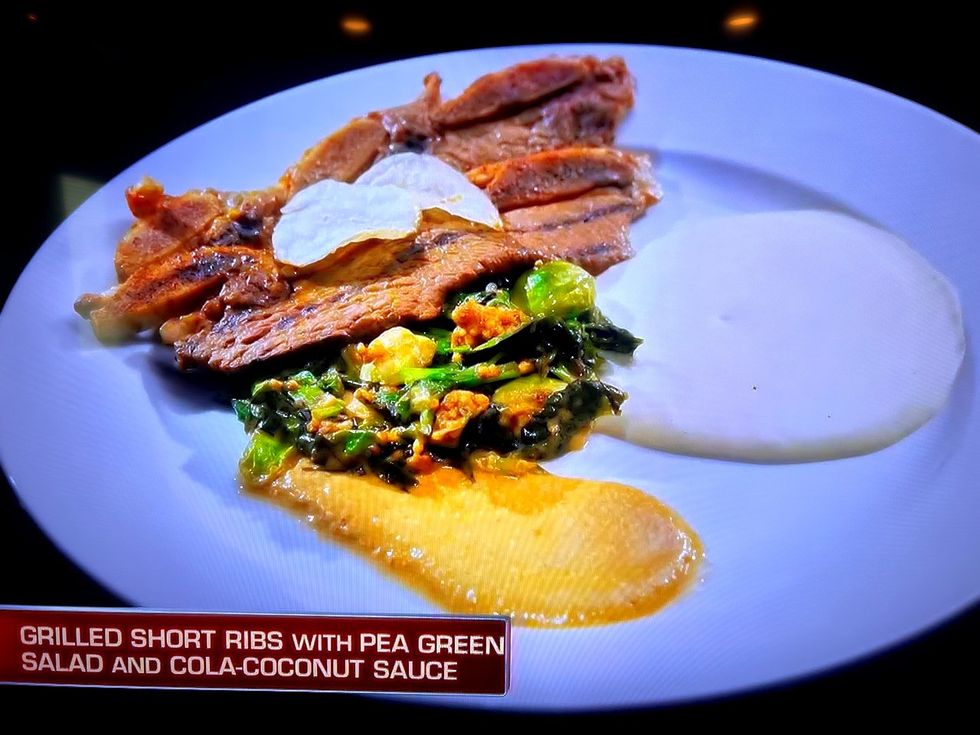 Jassi Bindra Chopped short ribs