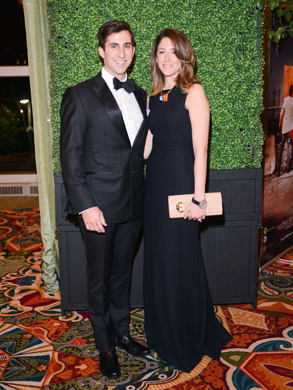 Jay and Anat Zeidman at the Houston Community College Gala February 2014