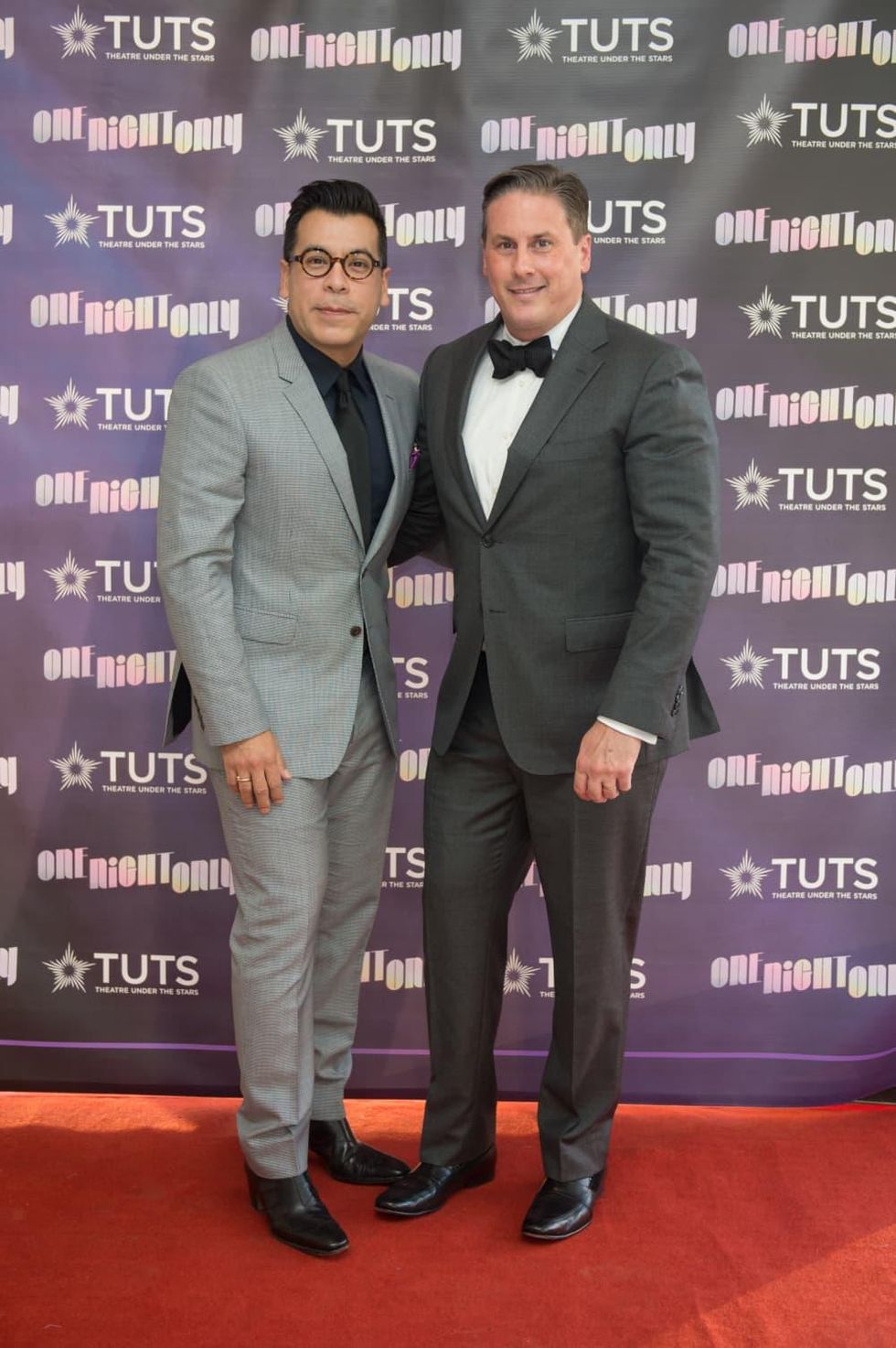 Jay Landa, Daniel Turner at 2017 TUTS Dreamgirls Gala