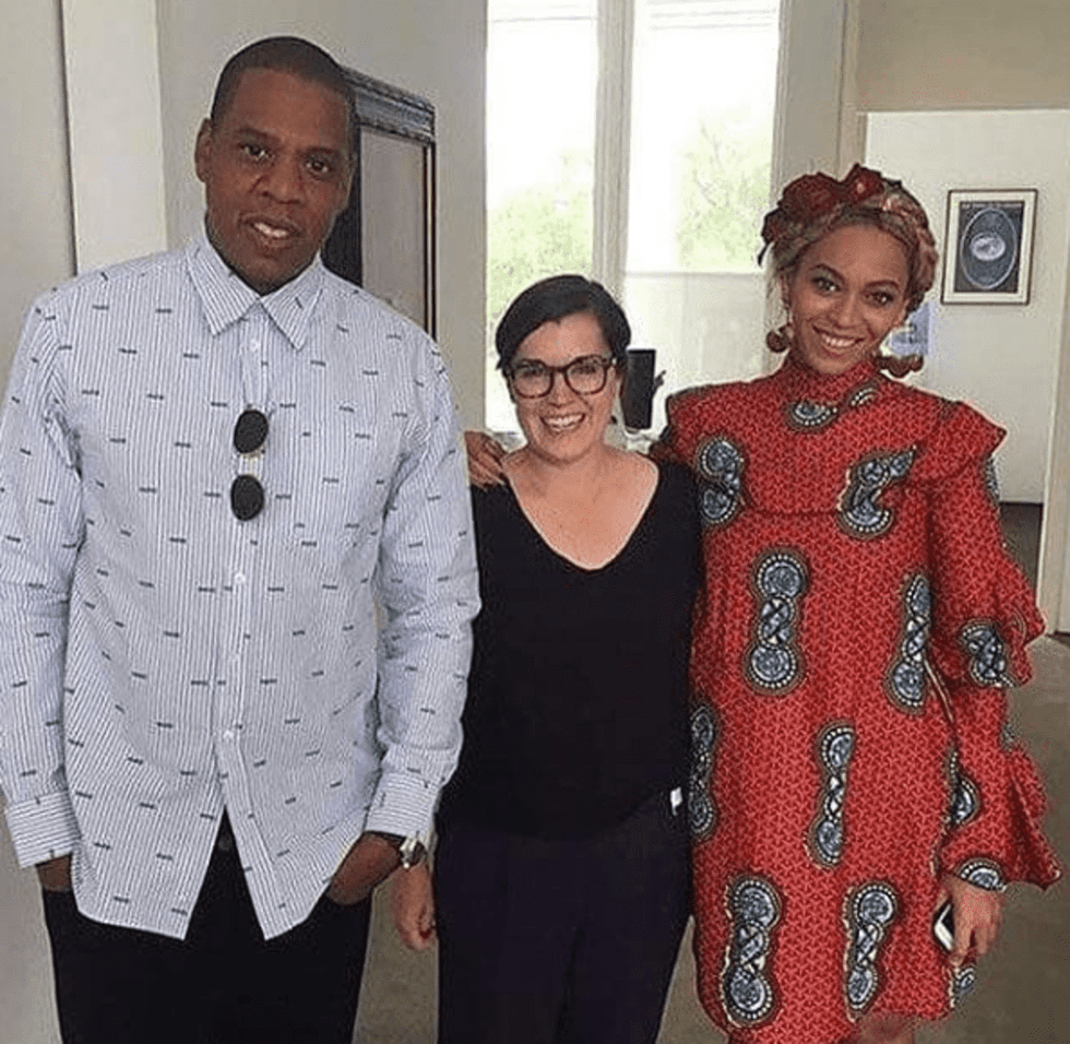 Jay-Z and Beyonce at the Menil, May 2016