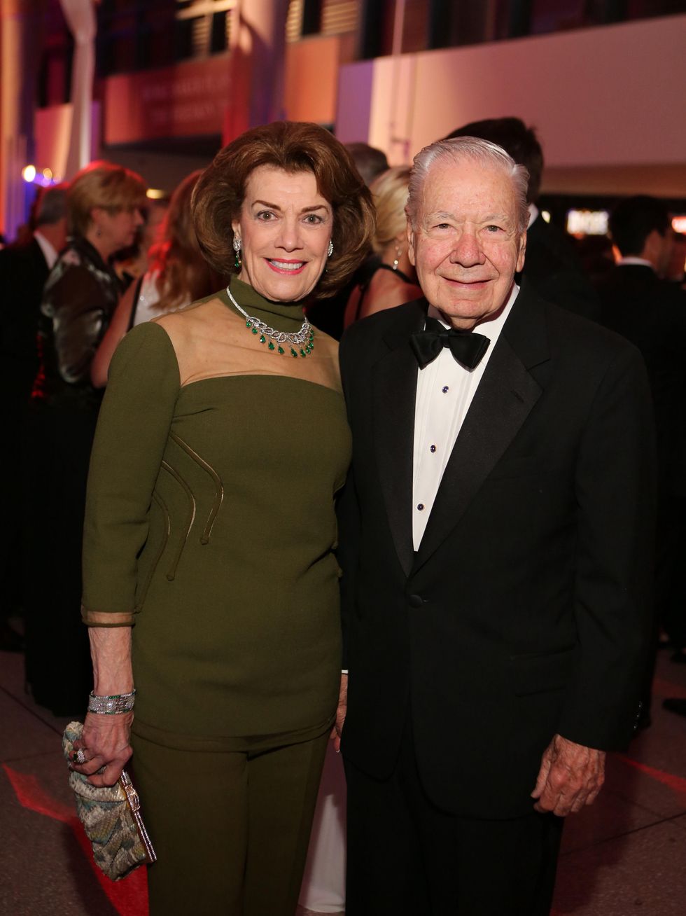 Jeanie and Wally Wilson at the Museum of Natural Science Gala March 2014