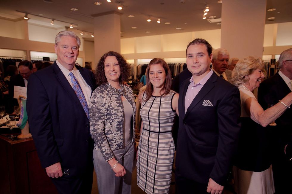 Jeff and Christine Hollinden, from left, and Aleece and David Hobson at the Norton Ditto ArtFest April 2015