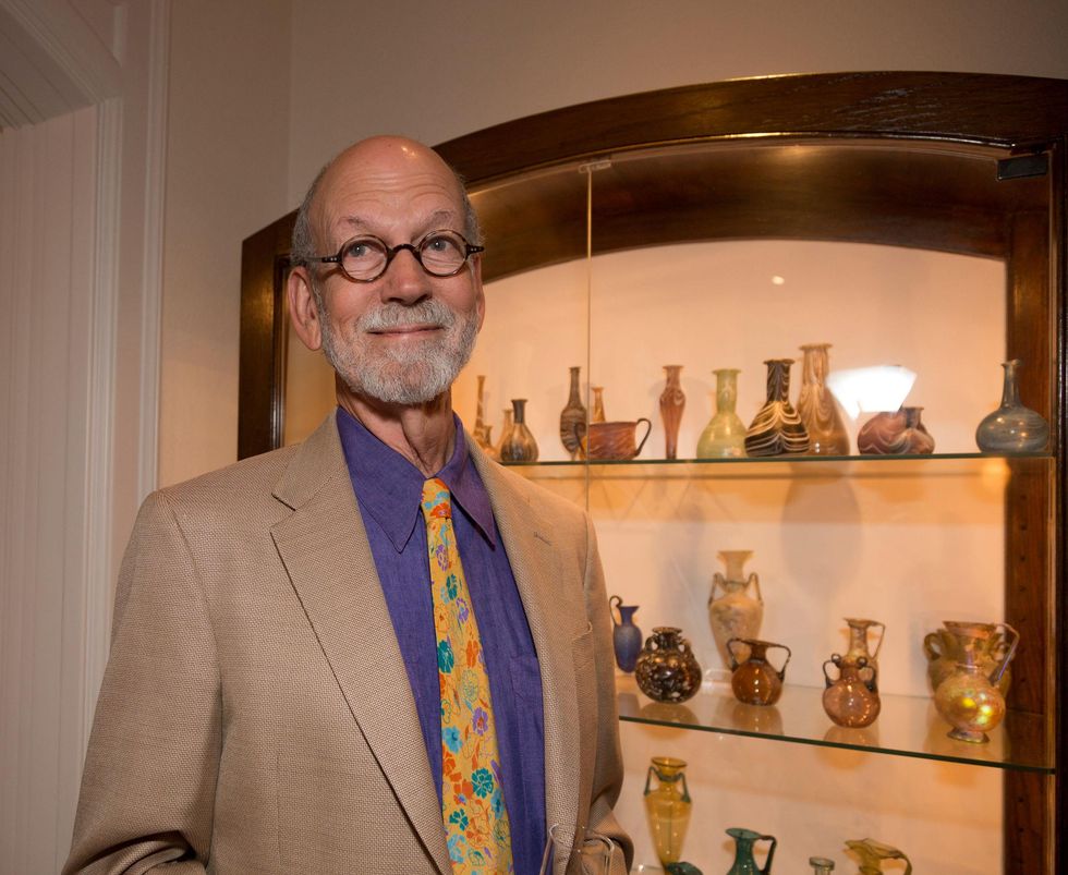 Jeff Beauchamp at Ballroom Marfa summer cocktail party July 2014