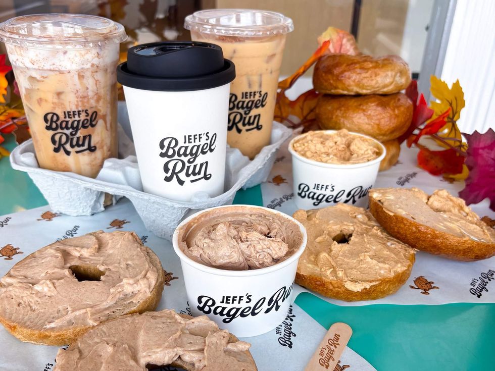 Jeff's Bagel Run pumpkin