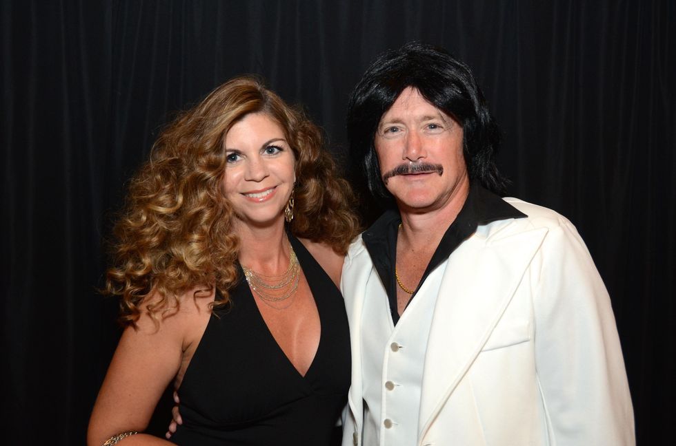 Jennifer and Hugh Pierce at the Children at Risk Gala with Kool and the Gang April 2014