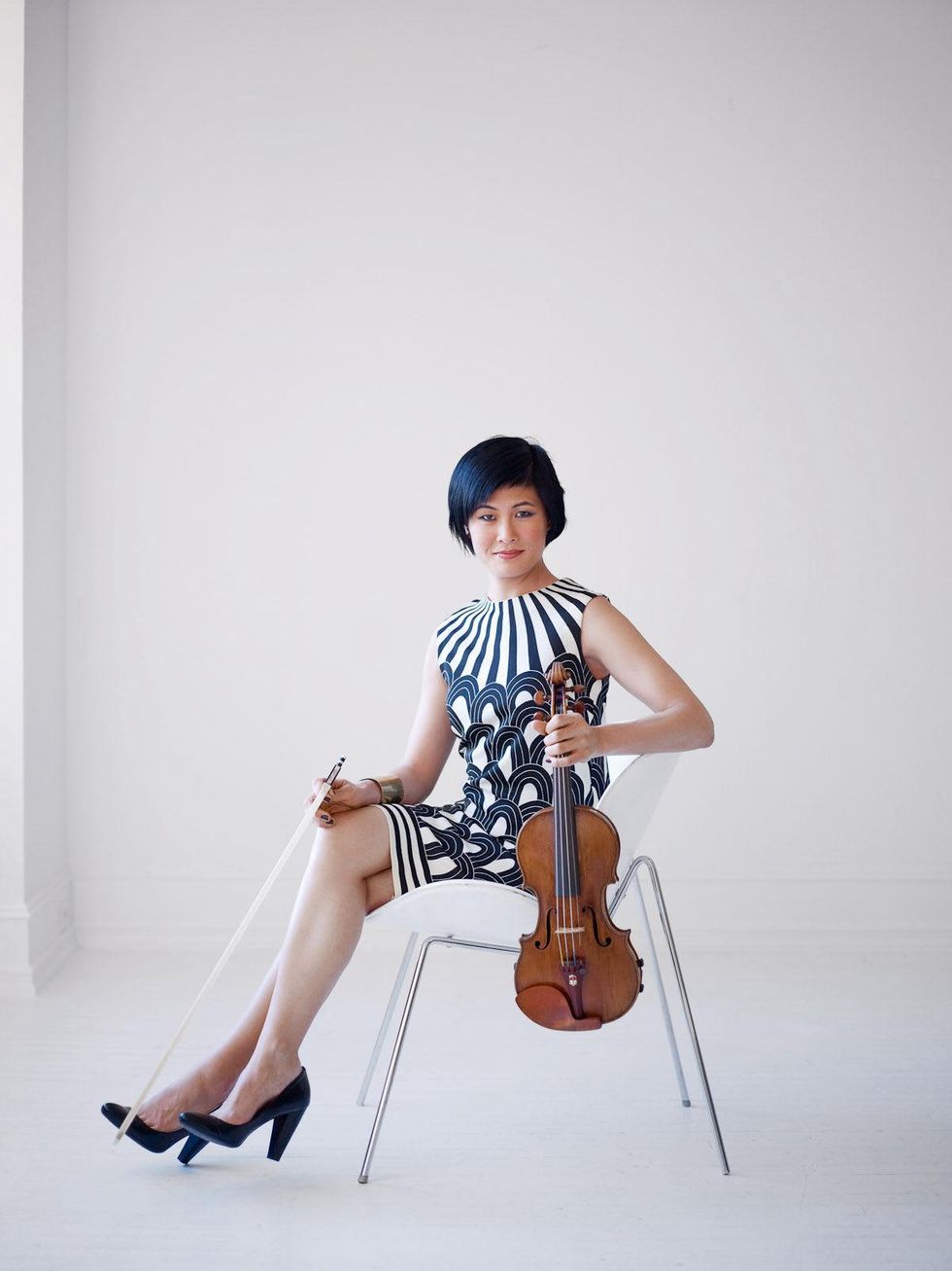 Going naked for Bach: Hot violinist Jennifer Koh reveals her intimate,  private musical journey - CultureMap Houston