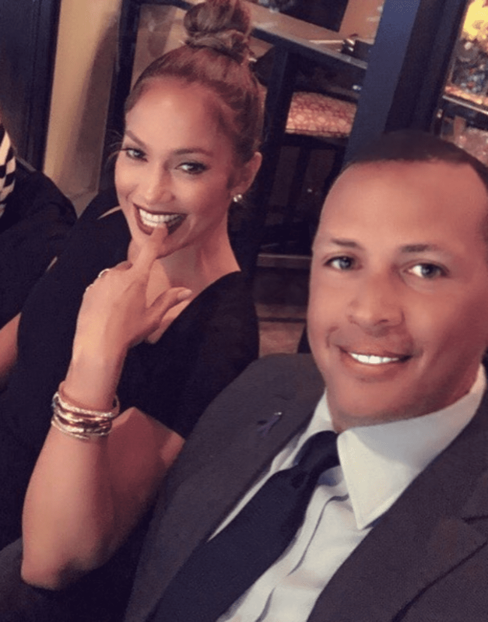 Jennifer Lopez, Alex Rodriguez World Series Houston