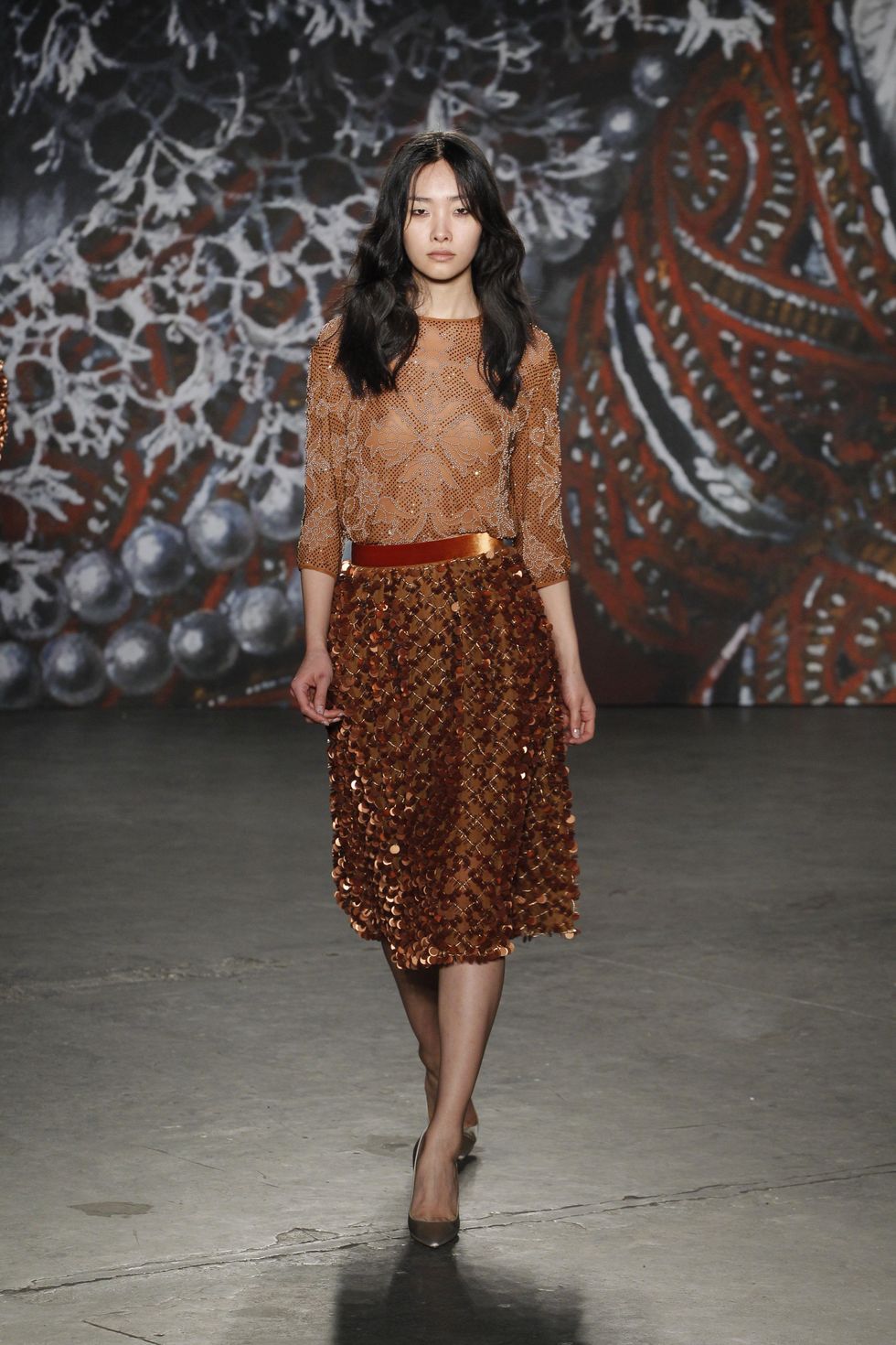Jenny Packham look 9 fall 2015 collection