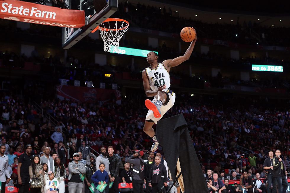 Jeremy Evans slam dunk
