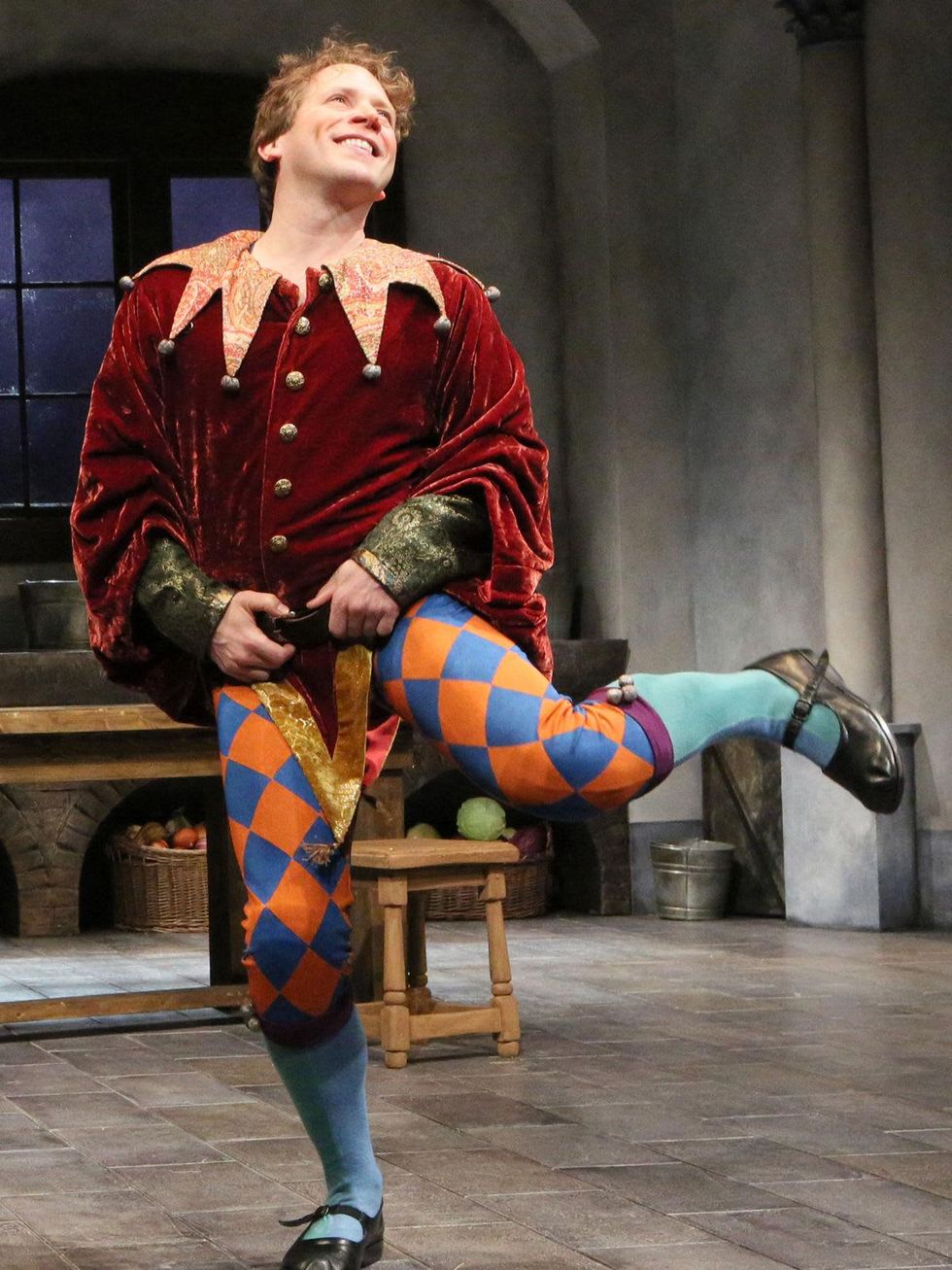 Jeremy Webb as Stuart in the Alley Theatre\u2019s production of Fool