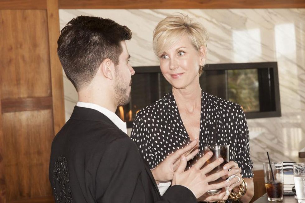 Jerri Moore at Neal Hamil's birthday party November 2014