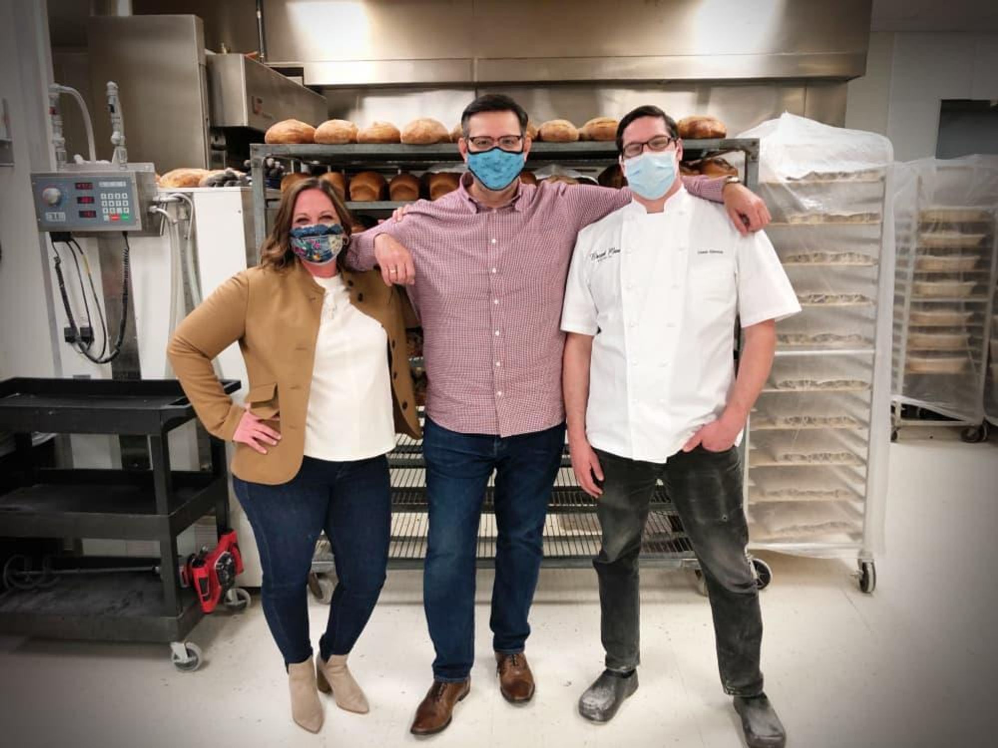 Jess DeSham Timmons Tasos Katsaounis Drew Gimma Bread Man Baking