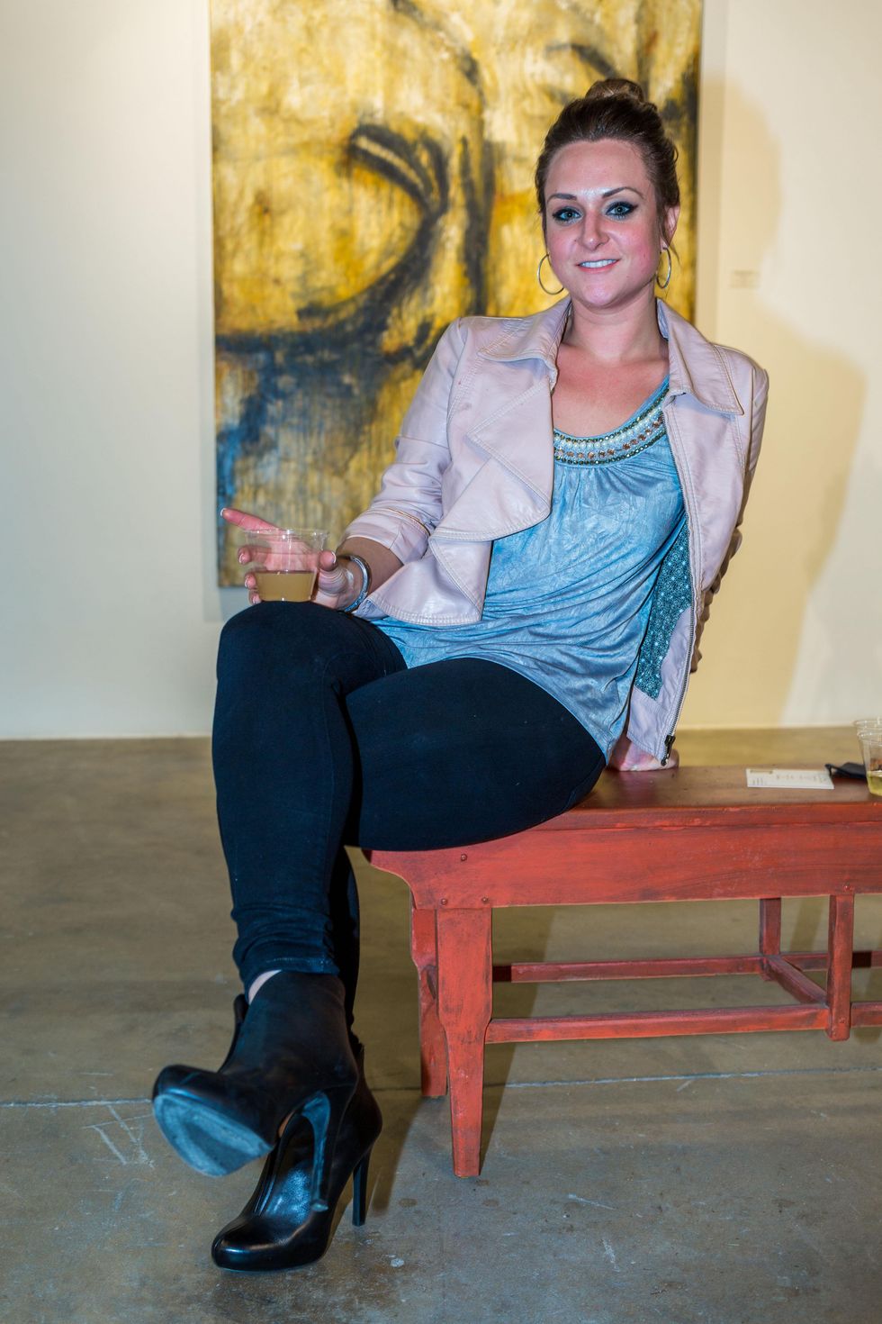 Jessica Alston at Justin Garcia presents 7 Unlayered October 2014