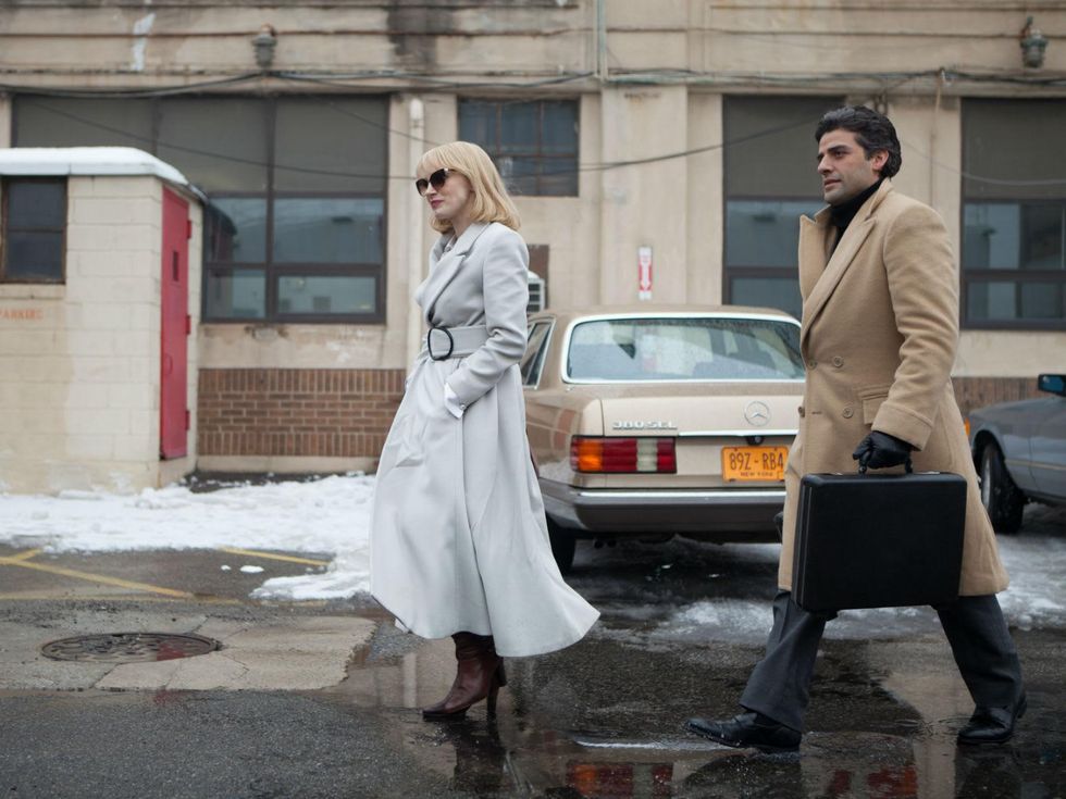 Jessica Chastain and Oscar Isaac in A Most Violent Year