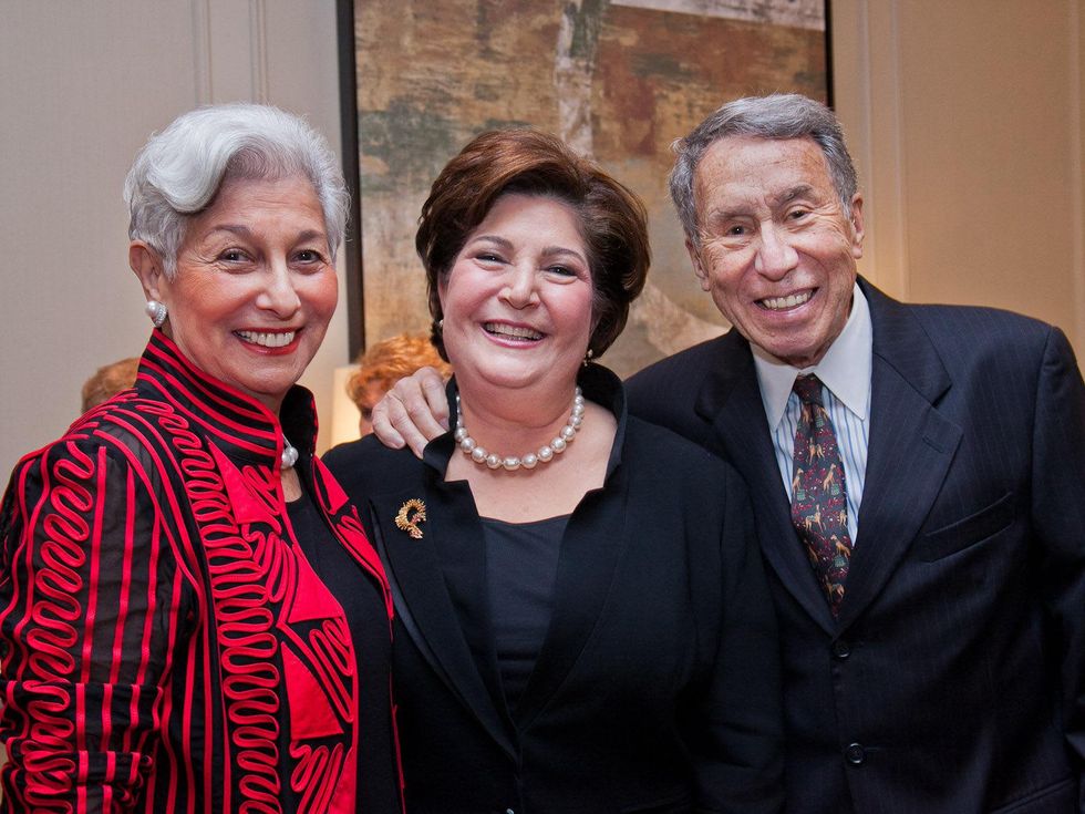 Jewish Family Services Houston 100th anniversary June 2013 Velva Levine, Linda Burger and Fred Levine