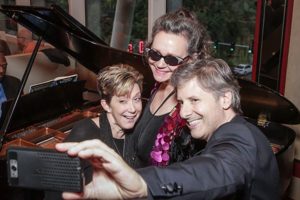 Jill Connor Browne, Ernie Manouse at Sweet Potato Queens party