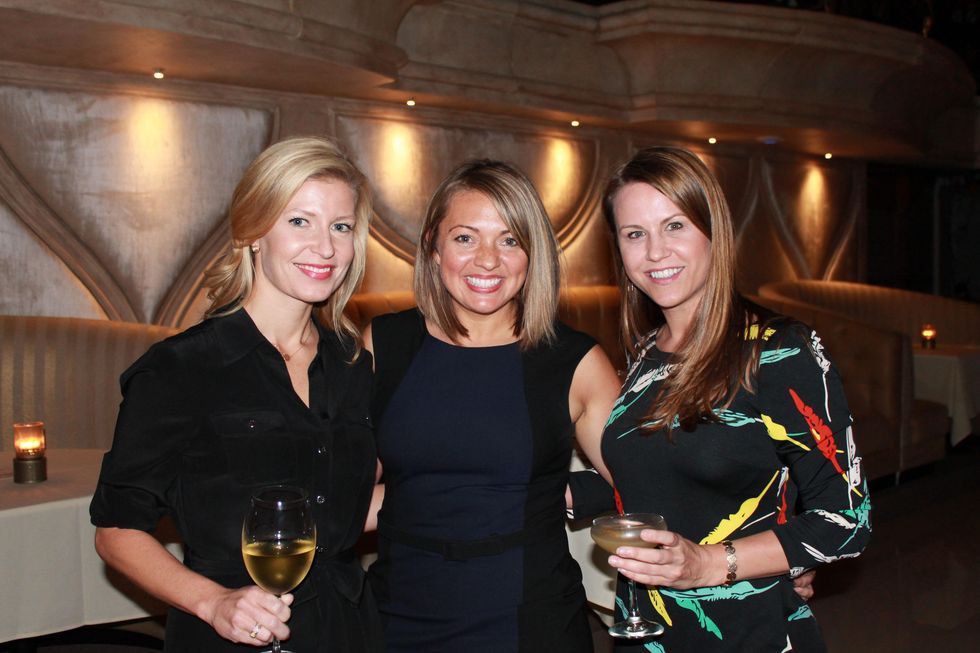 Jill Szoke, from left, Jennifer Reynolds and Tami Sales at the Friends of St. Jude Spring Happy Hour March 2015