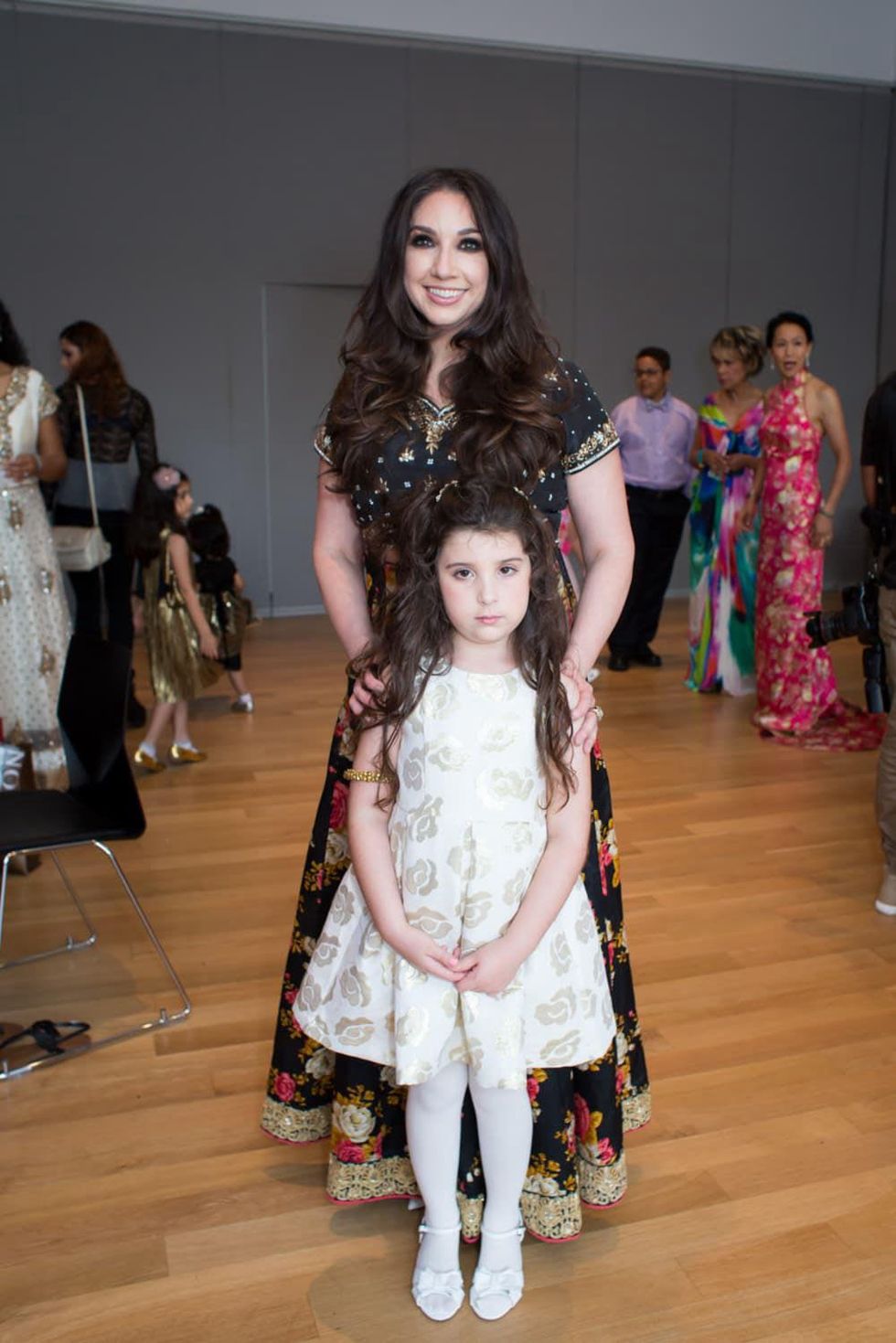 Jill Thompson Shull, Averie Shull at International Mothers Day Soiree