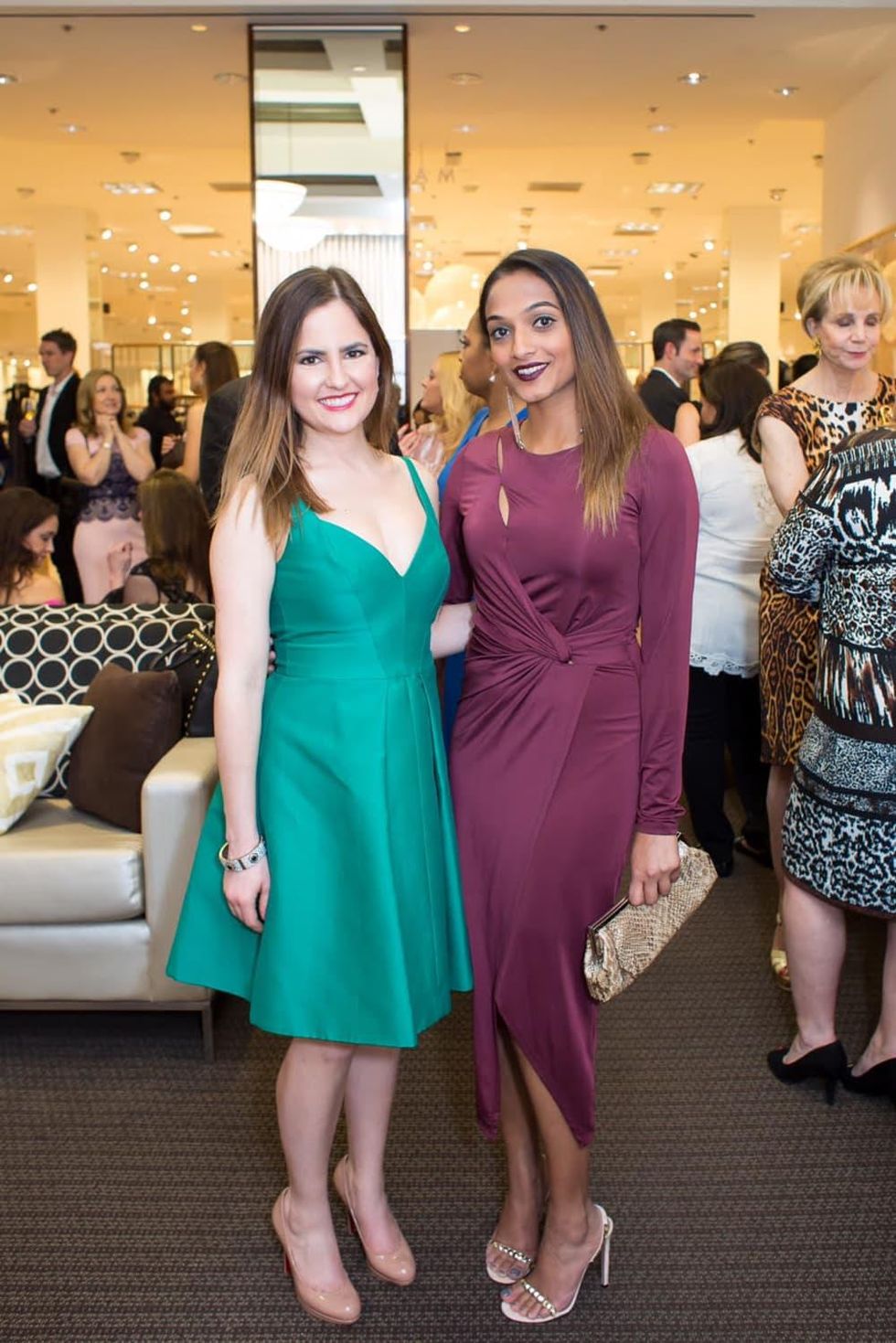 Jillian Marullo, Sobi Qazi at International Soir\u00e9e Kickoff