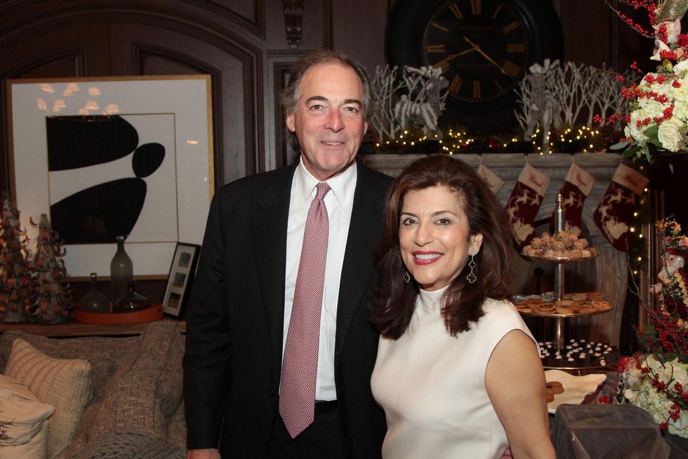 Jim and Dancie Ware at the 9th Annual Santa's Elves Event December 2014