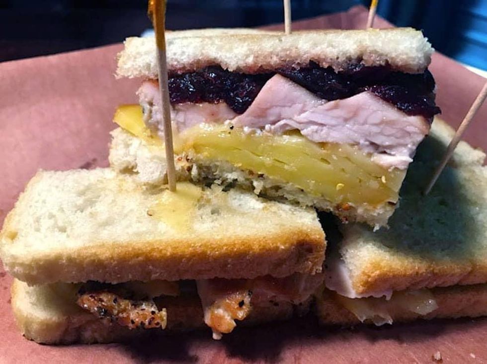 Jim Buchanan Buck's Barbeque blasted bird