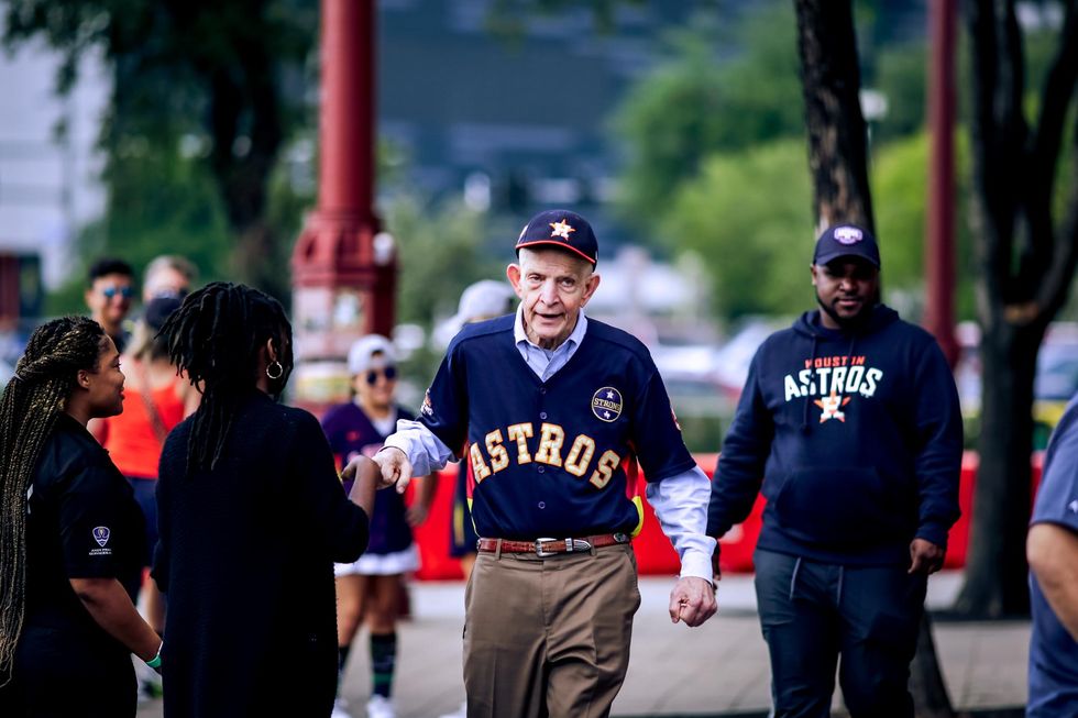 Jim Mattress Mack McIngvale Houston Astros World Series downtown parade 2022