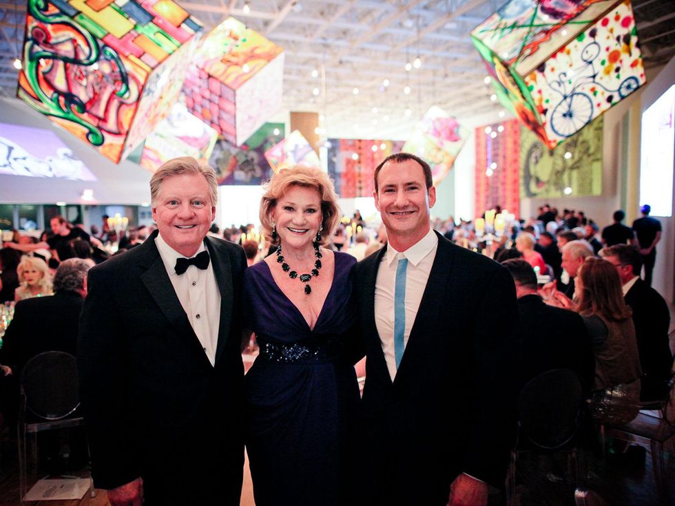 Jimmy and Carolyn Robertson, from left, with Dean Putterman at the CAMH Gala April 2014