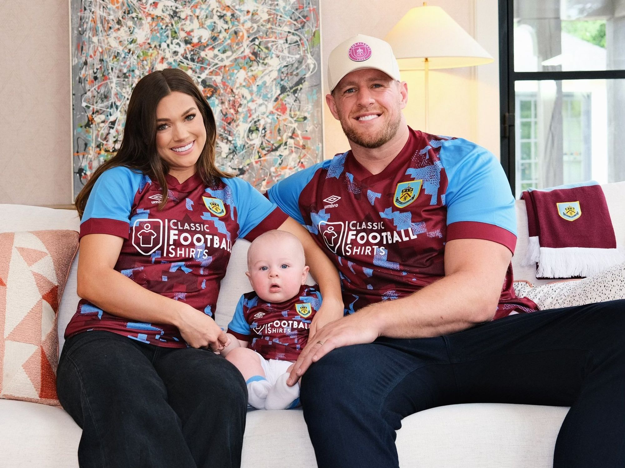 JJ Watt Kealia Ohai Watt Koa Watt