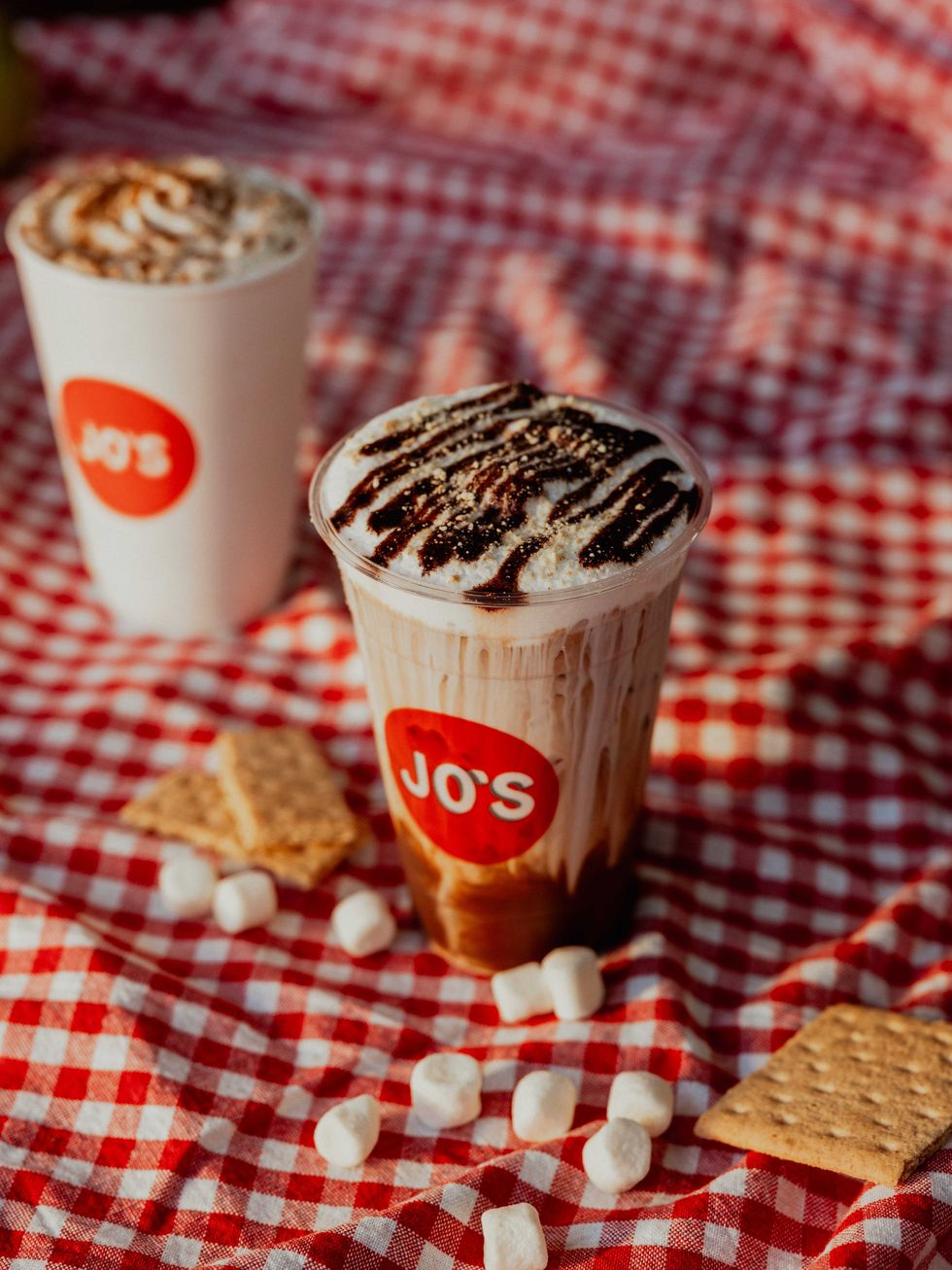 Jo's coffee fall menu