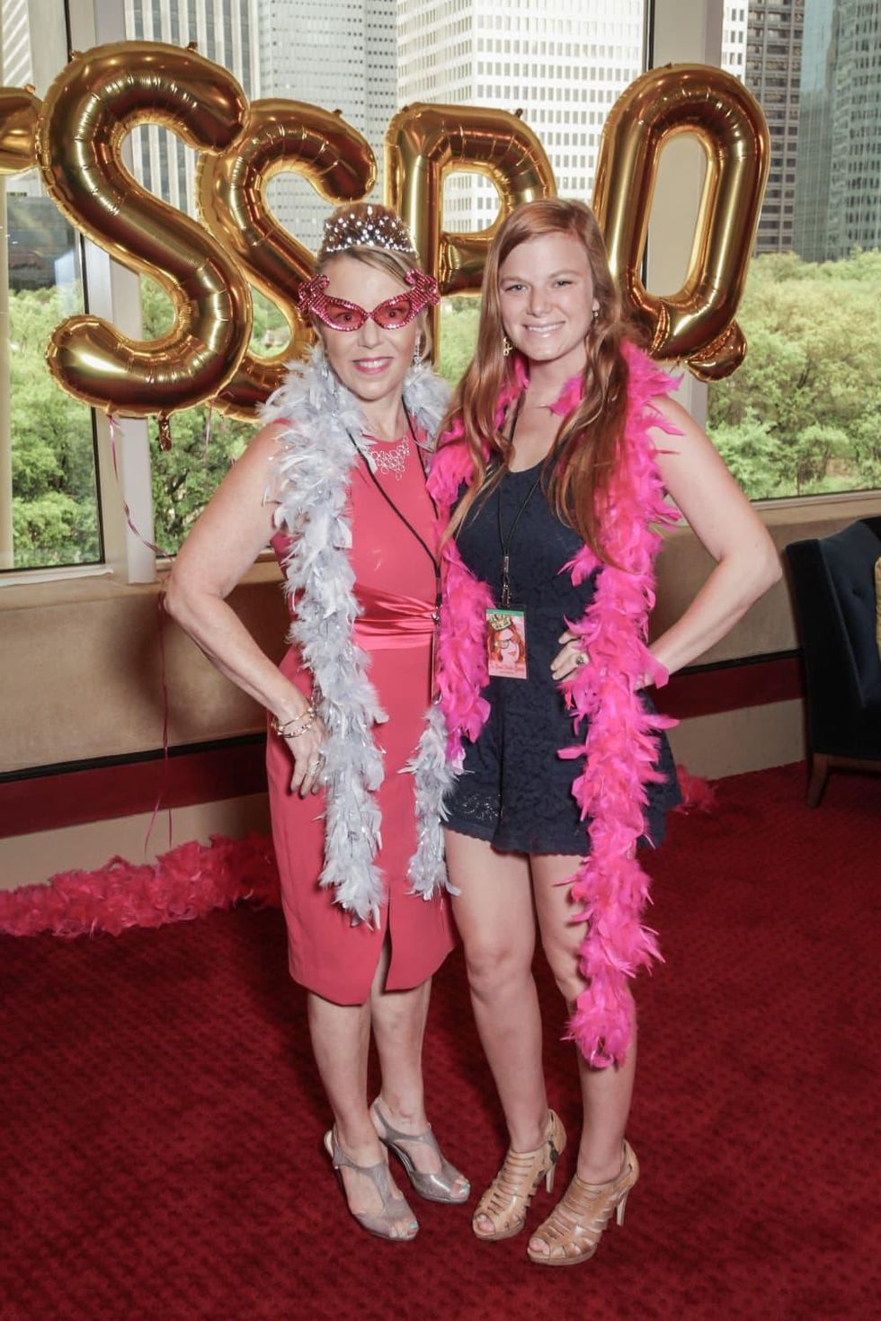 Joan Cohen, Natalie Cohen at Sweet Potato Queens party