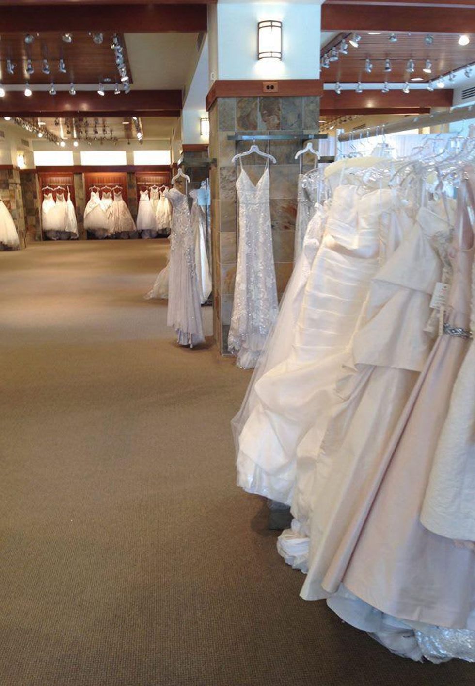 Joan Pillow bridal sample sale 1