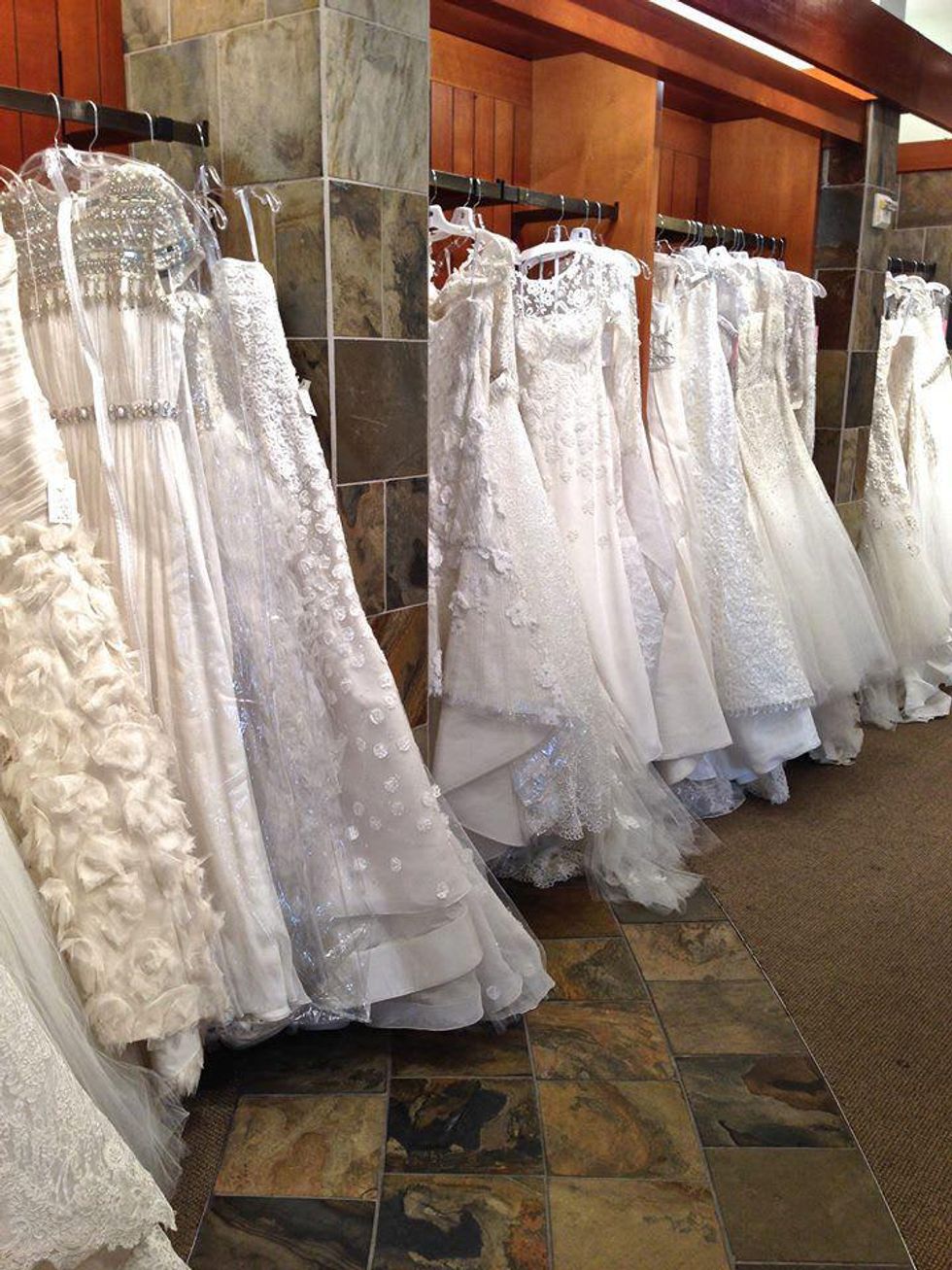 Joan Pillow bridal sample sale 2