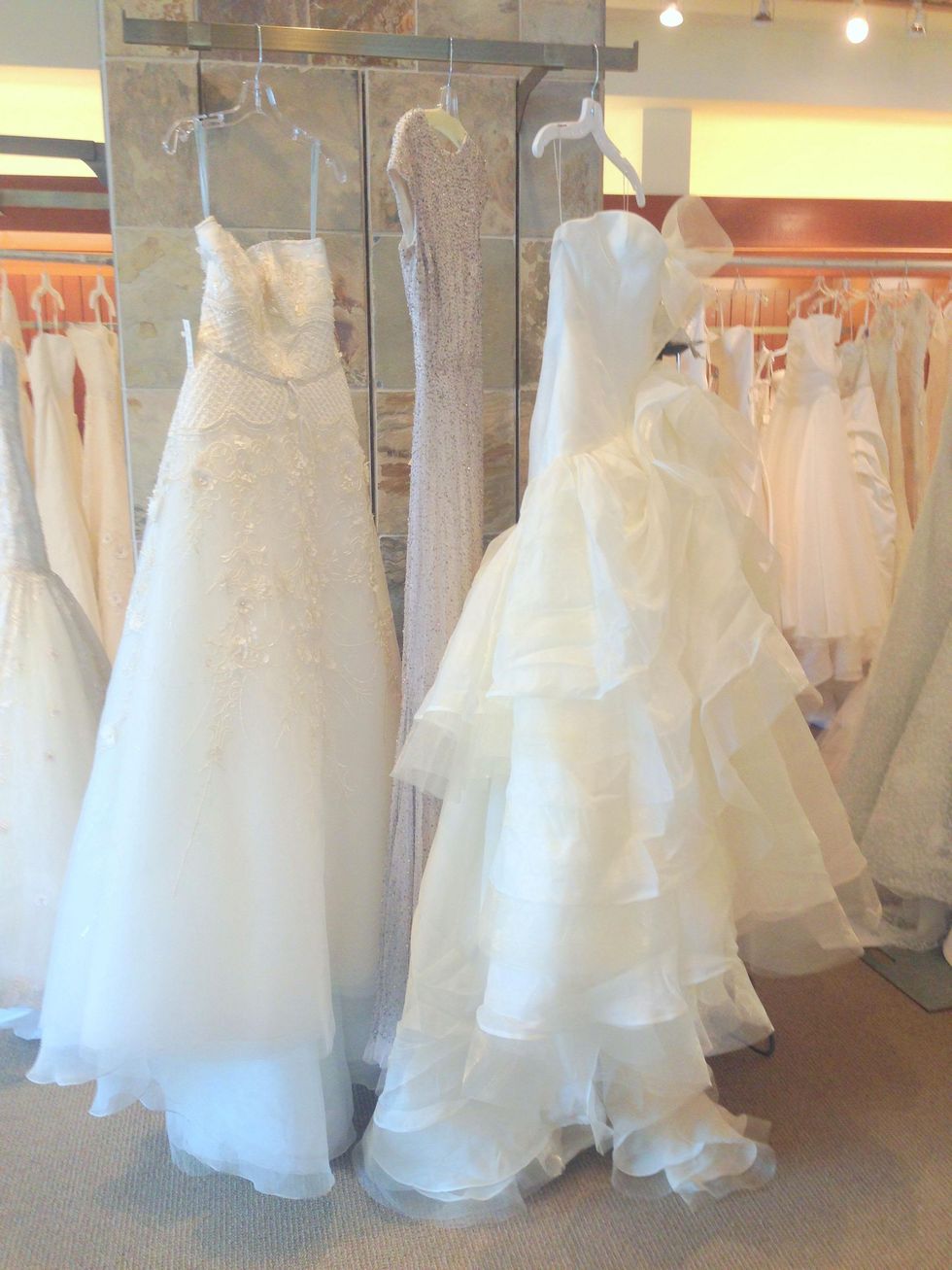 Joan Pillow bridal sample sale 5