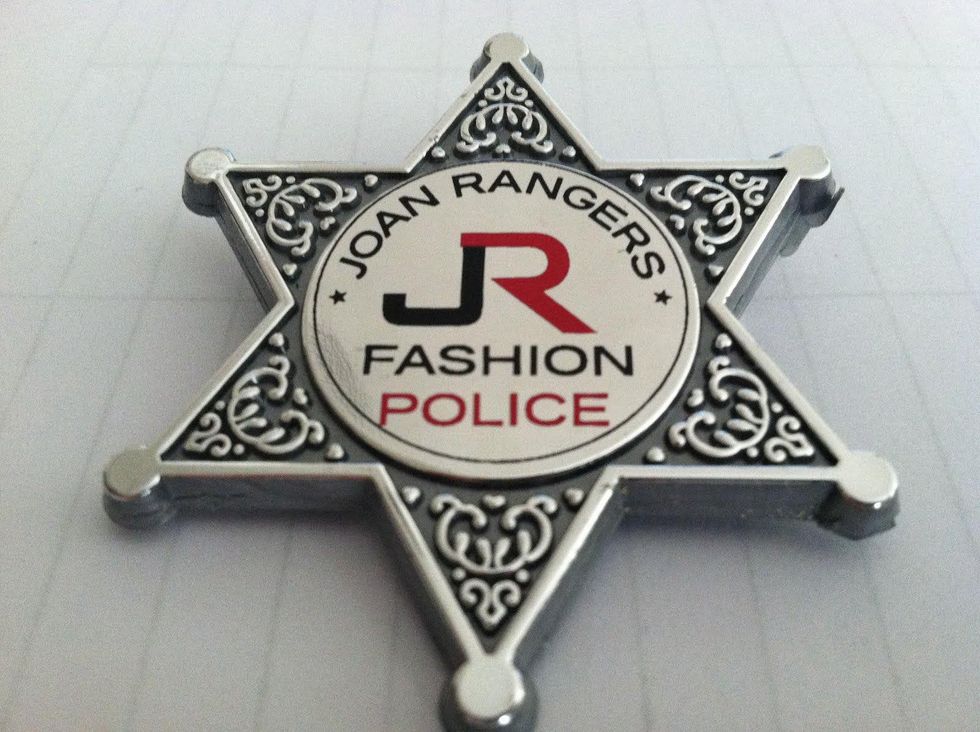 Joan Rivers Joan Ranger badge